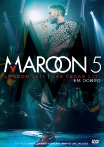 MAROON 5 - london 2014 - las vegas 2011 - em dobro - (DVD)