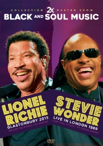 Lionel Richie & Stevie Wonder Collection 2X Master Show Black and Soul Music - DVD