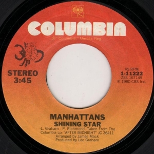 LP Manhattans - Shining Star VINYL 7 POLEGADA