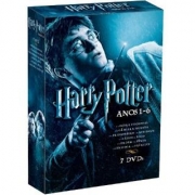 BOX Harry Potter - Anos 1-6  COM 7 DVDS