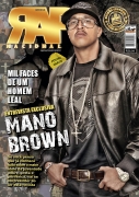 REVISTA RAP NACIONAL N 6 MANO BROWN NA CAPA