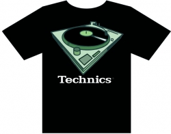 Camiseta  Technics Turntable
