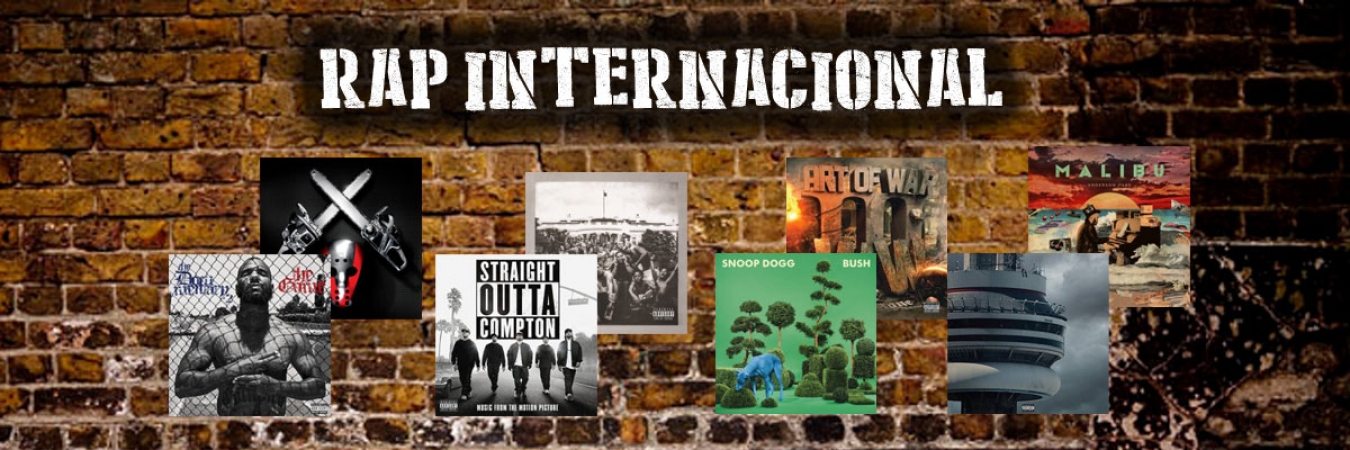 CD e Vinyl de Rap Internacional