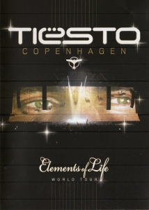 Tiesto - Copenhagen  Elements of love World Tour DVD DUPLO (LACRADO)