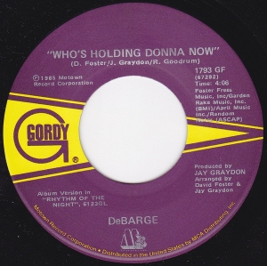 LP DeBarge - Whos Holding Donna Now e BE MY LADY VINIL 7 POLEGADA