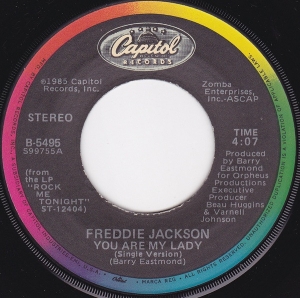LP Freddie Jackson - You Are My Lady VINIL 7 POLEGADA