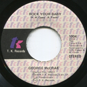 LP George McCrae - Rock Your Baby (VINIL 7 POLEGADAS)